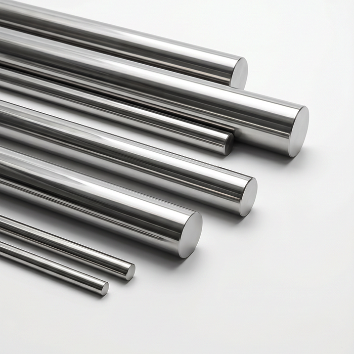 Mirror high gloss polished titanium rod