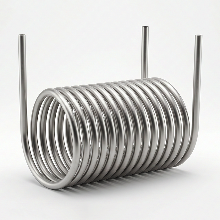Seamless Titanium Coil - For Electroplated Electrodes