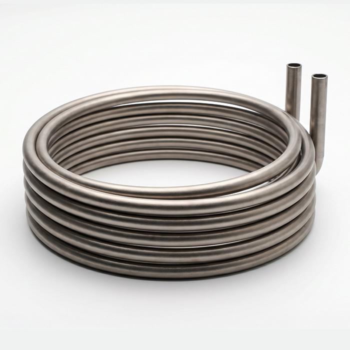 Vacuum Furnace Titanium Coil - High Temperature Custom Fabricated