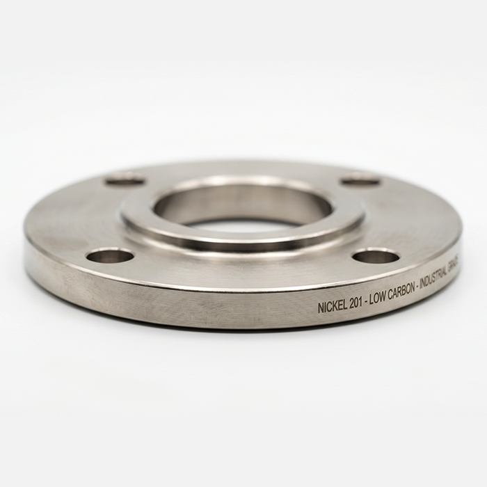 Plate-type flat welding titanium flange