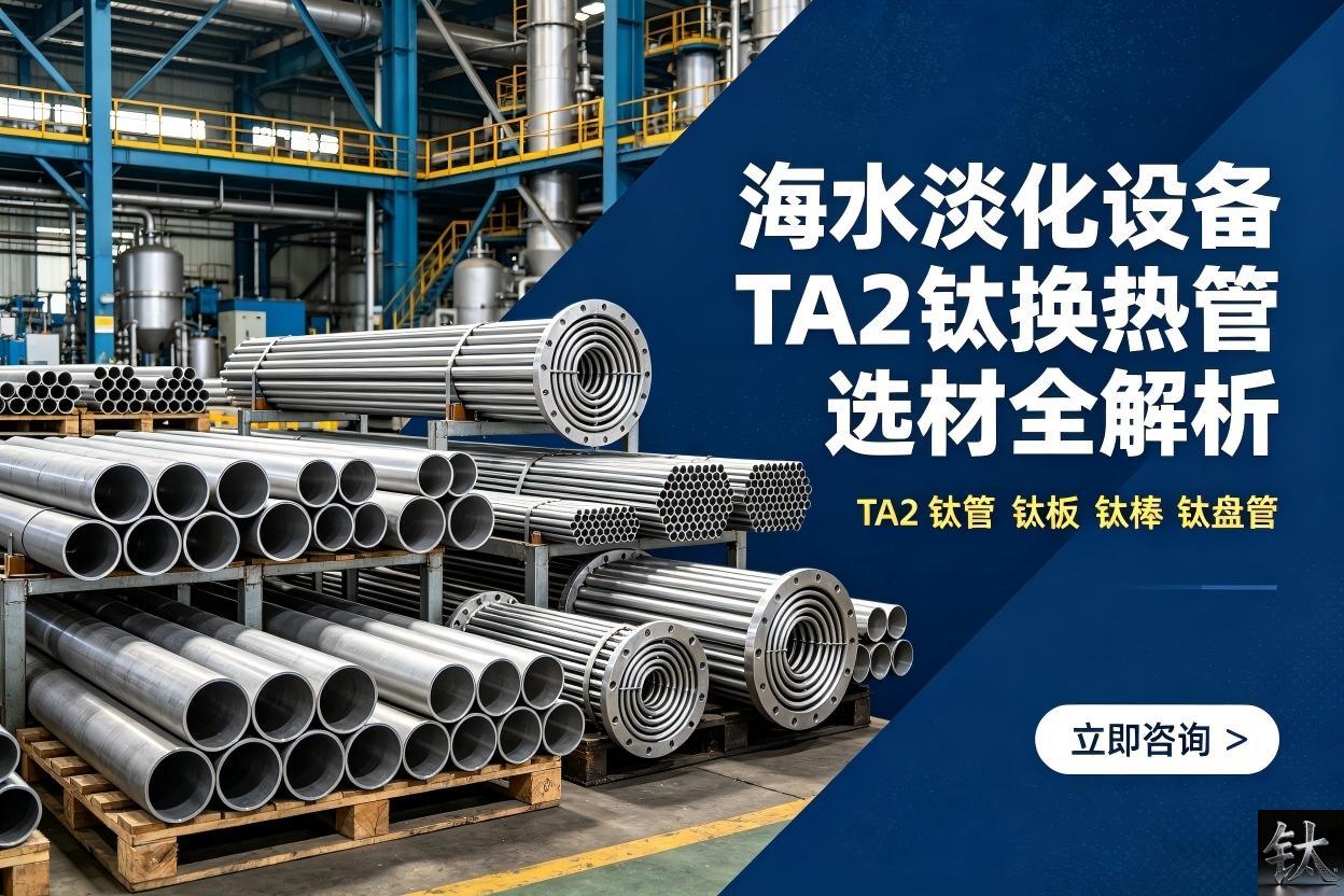 ASTM B338 titanium heat exchanger tubes, Gr2 seamless and welded, showing OD tolerance and mill-finished surface condition