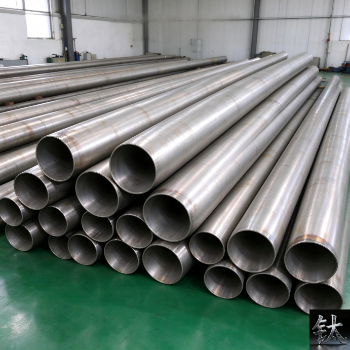 ASTM B338 titanium tubing cut to length