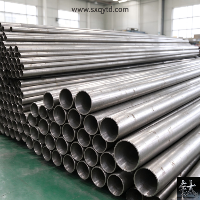 titanium pipe for desalination plant ready stock