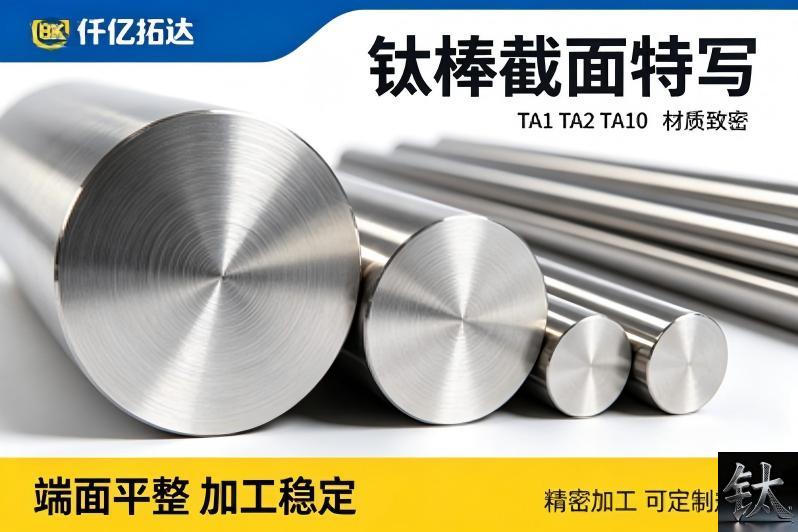 titanium forged bar for flange making