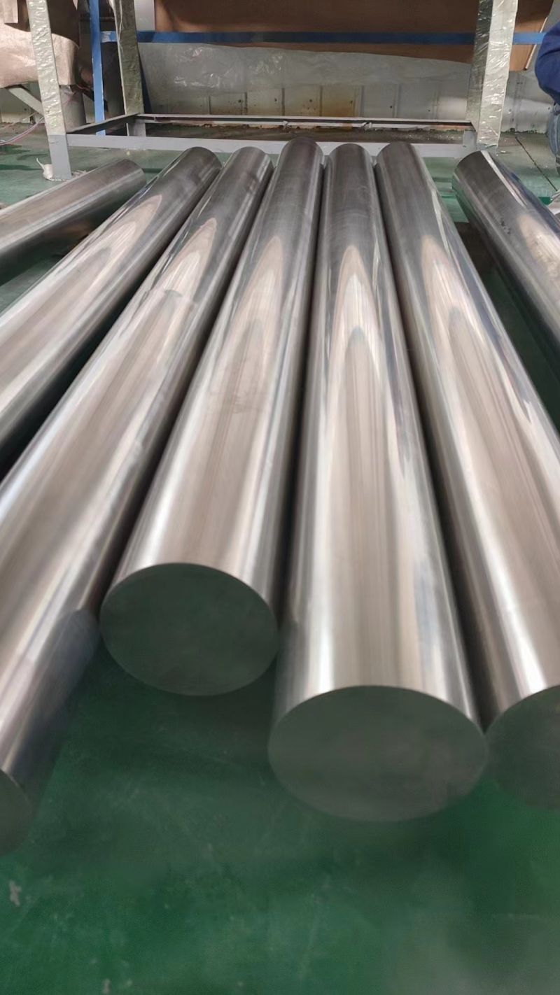 Titanium rod heat treatment and surface treatment ...